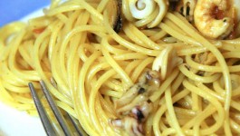 Spaghetti ai frutti di mare ricetta