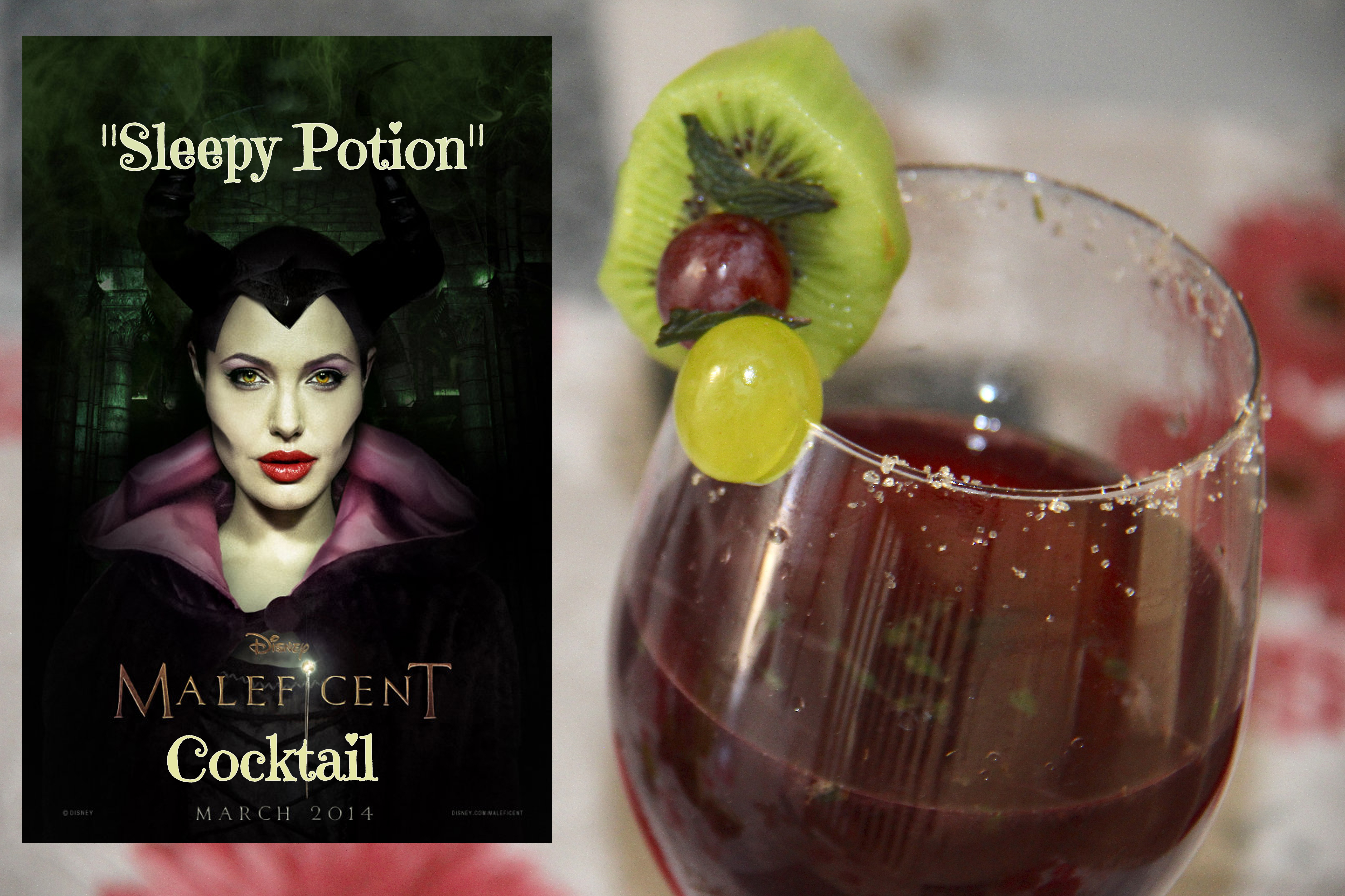 Maleficent Cocktail "Sleepy Potion"