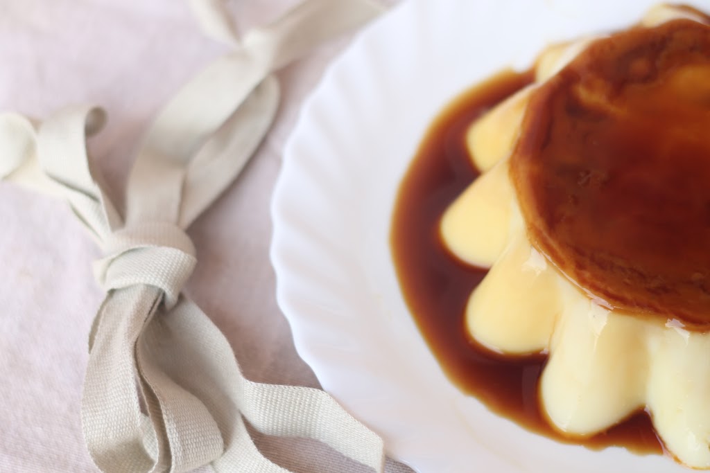 Crème caramel à la vanille et cannelle
