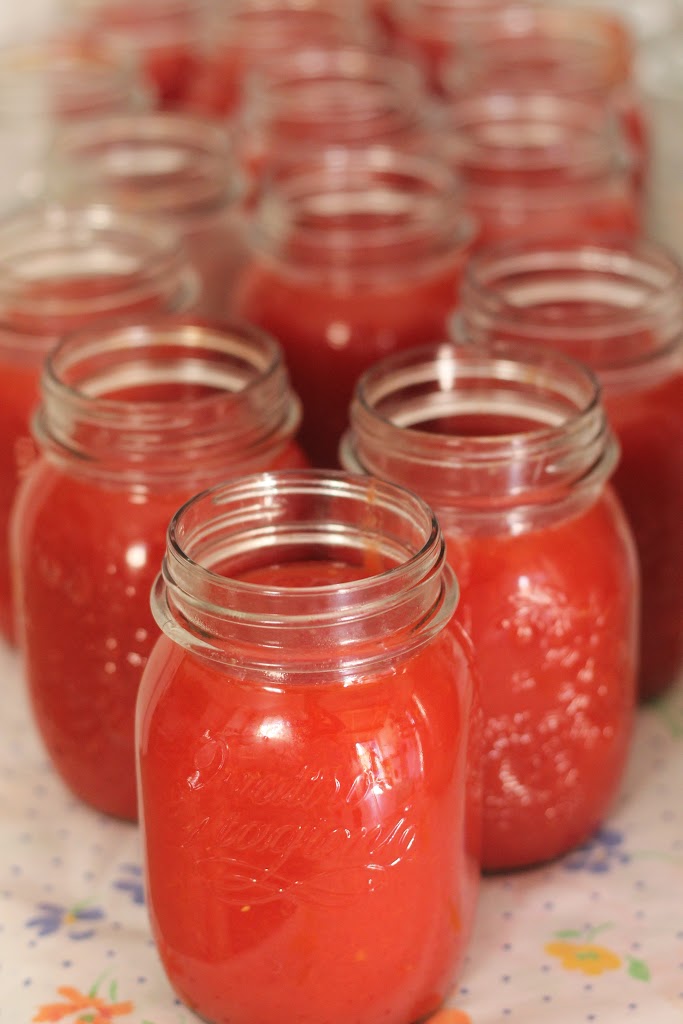 Conserva di pomodori fatta in casa