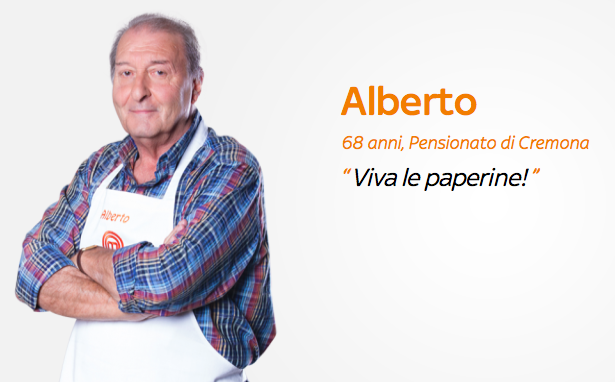 MasterChef Italia 3: Alberto e le sue Paperine