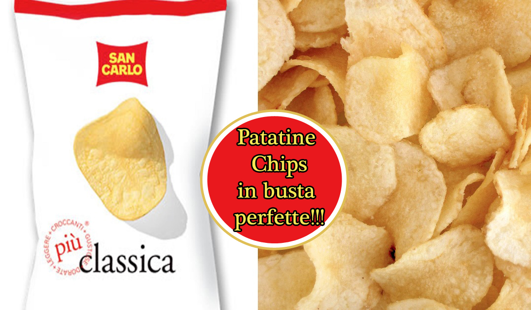 Patatine Chips in busta perfette: ecco come si preparano