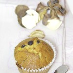 Muffin alla banana e gocce di cioccolato