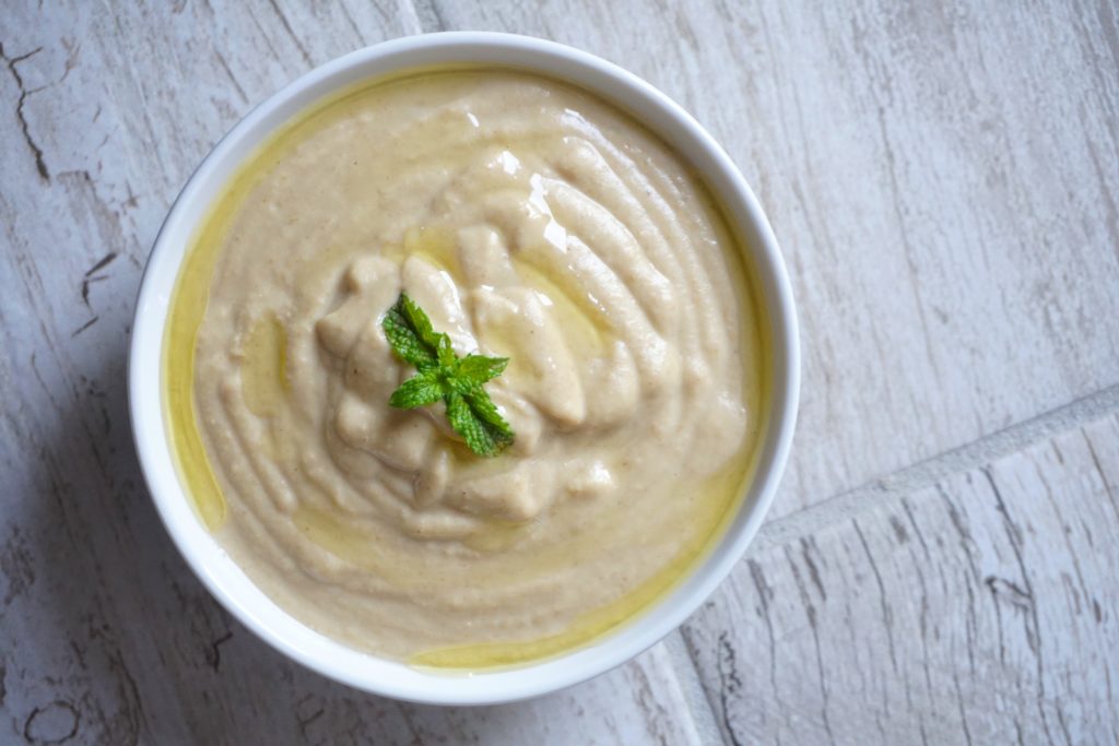 HUMMUS DI CECI | salsa mediorientale vegana | ricetta light facile